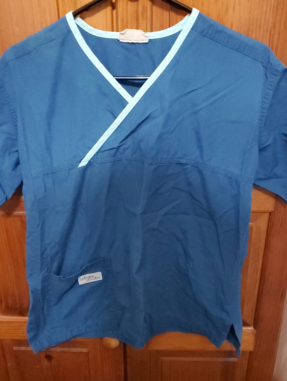 Teal Scrub Top